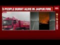 jaipur fire accident 5 dead in fire in jaipur petrol pump cng car catches fire near petrol pump