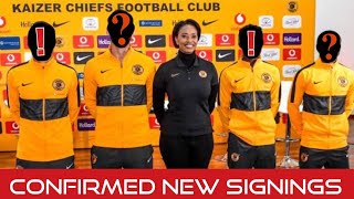 Kaizer Chiefs Confirm 5 New Signings