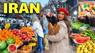 Prices Before Yalda Night in an Expensive Part of Tehran | Living in Iran 🇮🇷