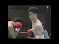 川島 郭志 vs 松本 友男　フライ級6回戦