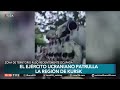 El Ejército ucraniano patrulla la región de Kursk