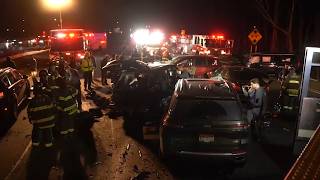 Driver arraigned in wong-way crash that killed two on Southern State Parkway