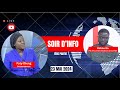 SOIR D'INFO - Wolof - Pr : Faty Dieng - Invité : Babou Ka - 23 Mai 2024