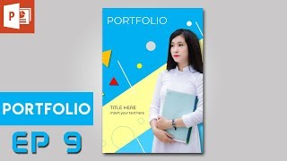 ทํา Portfolio ด้วย PowerPoint - Portfolio Design - ทํา พอร์ต ฟอลิโอ #9