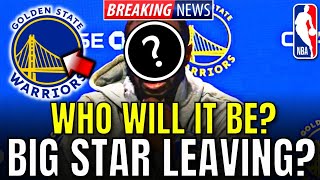 🚨😱 LAST MINUTE! A GREAT LOSS! WARRIORS STAR LEAVING? | GOLDEN STATE WARRIORS NEWS