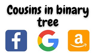 Cousins in binary tree leetcode python | cousins in binary tree python | leetcode coding may day 7