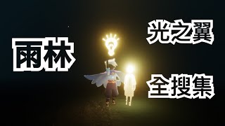 【sky 光遇】雨林 光之翼 全搜集 《品客》｜Sky: Children Of The Light