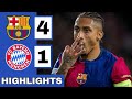 Barcelona vs Bayern Munich Full Highlights | 4-1 | UCL 23/10/2024