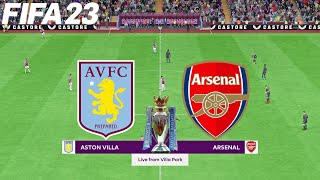 FIFA 23 | Aston Villa vs Arsenal - Match Premier League - PS5 Gameplay