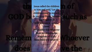 Jesus bless little children #bible #bibleverse