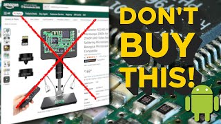 Your Android Phone is a GREAT Soldering Microscope!