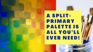 PAINT TUTORIAL || Why the Split-Primary Palette is Timeless!