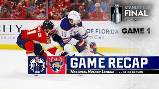 Gm 1: Oilers @ Panthers 6/8 | NHL Highlights | 2024 Stanley Cup Final