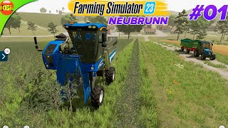 A Great Start in Neubrunn | Farming Simulator 23 Mobile #1  fs23