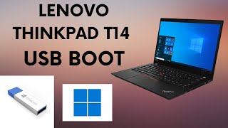 How To Enable UEFI USB Boot On Lenovo ThinkPad T14 2ND GEN For Windows Installation