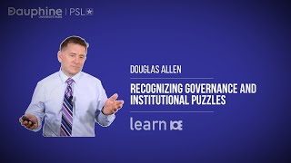 ALLEN / Recognizing Governance and Institutional Puzzles