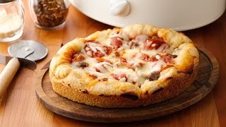 How To Make Slow Cooker Pizza | Recipes | KOOKKU Food