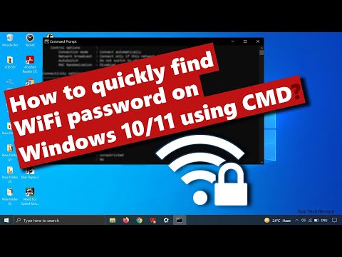 How to quickly find WiFi password on Windows 10 / 11 using CMD