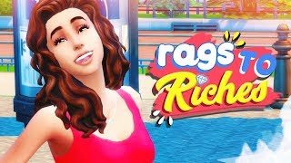 TRAGEDY 😰 // The Sims 4: Rags To Riches #1