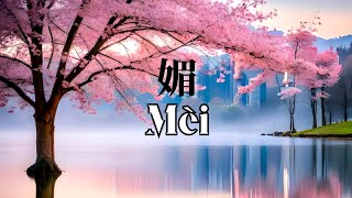 媚 Mei — 雨妃 [ 动态歌词 Pinyin Lyrics ] 泪眼愁眉 难掩一个媚良辰美景 更让人心碎夜风吹 怨与悲谁将谁愧对