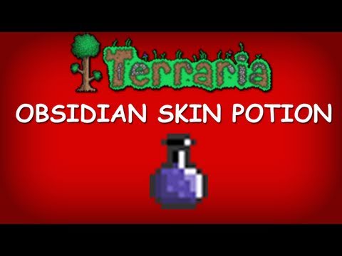 Terraria - Obsidian Skin Potion (Alchemy) Terraria - Obsidian Skin Potion (Alchemy)