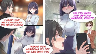 [Manga Dub] I pretended to be her boyfriend so she could avoid being set up, but her mother...