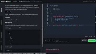 [22] HackerRank: Tree - Preorder Traversal | Step-by-Step Solution