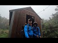 사냥꾼들의 안식처 부부등산 아주작은 산장으로 mangamuka hut hiking new zealand