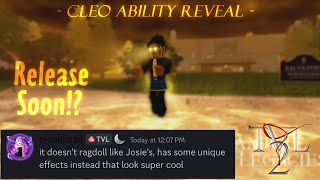 CLEO EARTHQUAKE ABILITY REVEAL + PREDICTIONS! | THE VAMPIRE LEGACIES 2 | ROBLOX