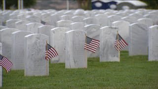 Community gather at Miramar National Cemetery to honor fallen service members ahead of Memorial Day