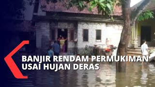 Hujan Deras Guyur Bali, Banjir Rendam Ratusan Rumah Warga di Klungkung Akibat Sungai Meluap