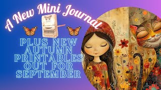 A Vintage Victorian Mini Journal How To and Some New September Journal Kits