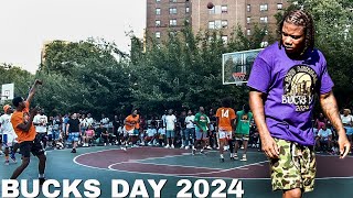 NEEK BUCKS Basketball Tournament in HARLEM: Bucks Day - NYC vs CT