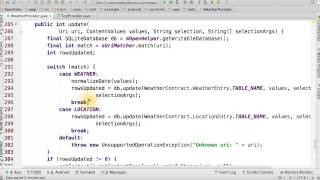 Update and Delete - Solution - Developing Android Apps