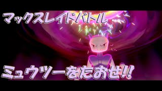 【ポケモン剣盾】『ミュウツーをたおせ!!』に挑戦【マックスレイドバトル】