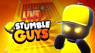 STUMBLE GUYS LIVE PLAYING BLOCK DASH TEAMS. ROAD TO 500 SUBSCRIBERS