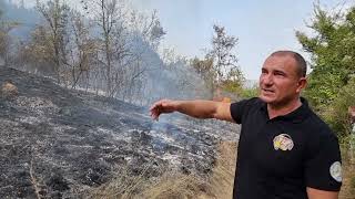 Застрашувачко видео од пожарот над Милетино, Ангелов до огнот објаснува што се случува, 23.09.2023