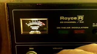 Royce 1-620 receiver test after re-alignment.