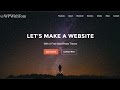 Build a Professional Website With WordPress: How to Make a Single Page Website