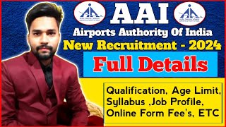 Airport Authority Of India AAI Apprentice Recruitment 2024/aai Apprenticeship Vacancy 2024/AAI Jobs