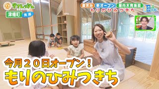 子ども向けの屋内木育施設「もりのひみつきち」津幡・森林公園にオープン（おでかけ中継）