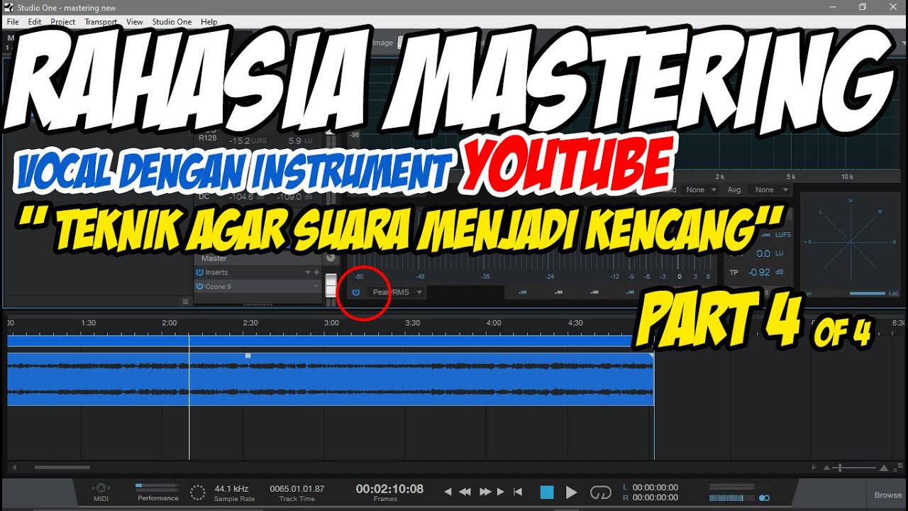 Tutorial Mastering Untuk Pemula Full | Cara Mastering Mudah L #PART4 ...