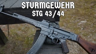 The FIRST assault rifle.  The Sturmgewehr STG-44.