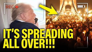 Trump in PANIC MODE as MASSIVE PROTESTS SPREAD