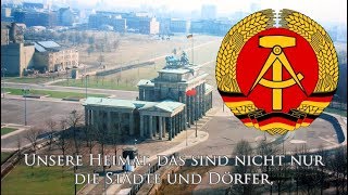 East German Patriotic Song - Unsere Heimat