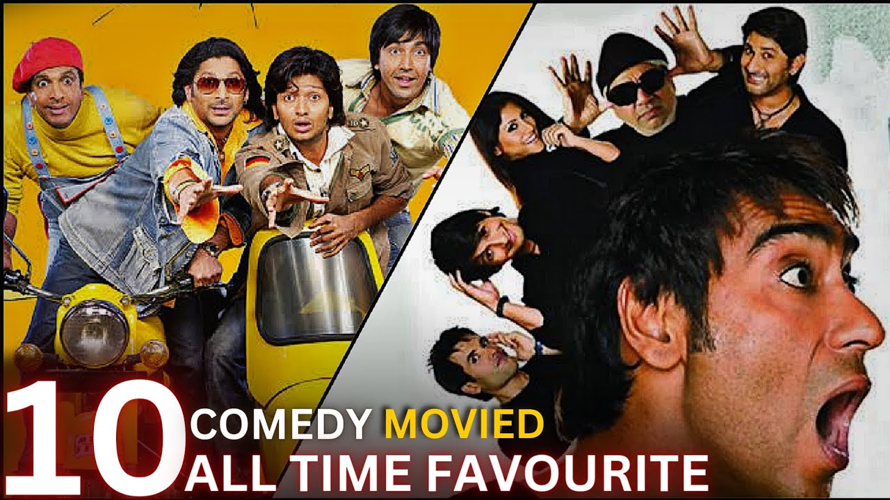 TOP 10 BEST COMEDY MOVIES ALL TIME FAVOURITE IN BOLLYWOOD #comedy - YouTube