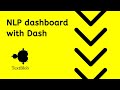 Build a Natural Language Processing Dashboard with Python and Dash