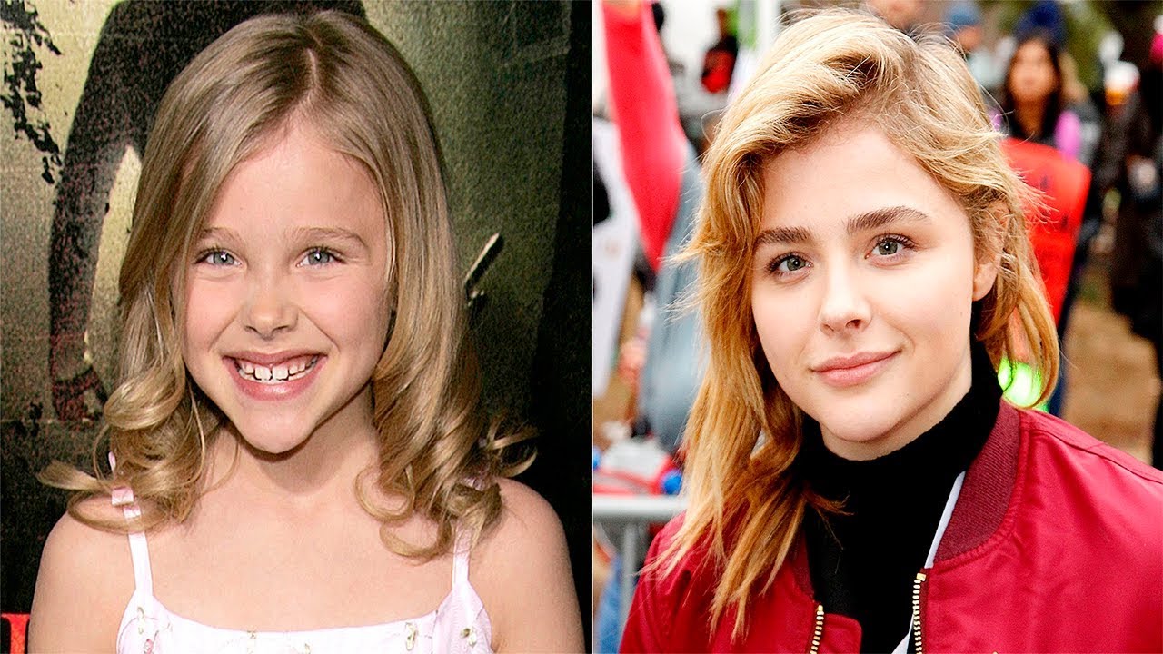 Face Transformation Chloe Grace Moretz ( How Changed )|Трансформация ...