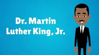 The Life of Dr. Martin Luther King, Jr. - MLK Day! (Animated) Black History Month Video