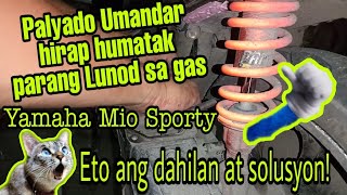 Palyadong Mio sporty? baka eto lang ang problema!..